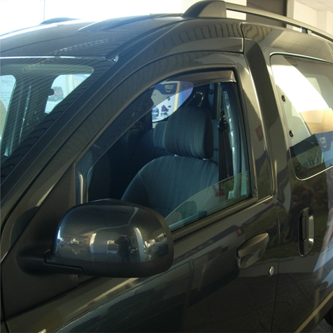 Windabweiser für vordere Fenster standard Fixierung