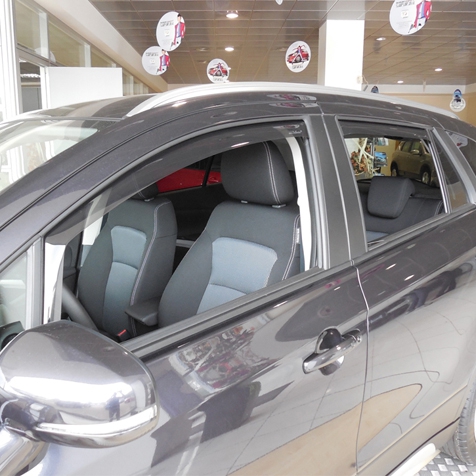 Deflettori anteriori fissaggio standard