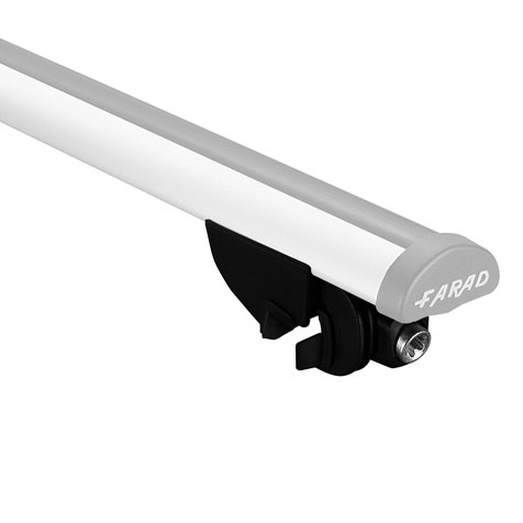 BM04 AERODYNAMIC SILVER FARAD roof bars cm. 130