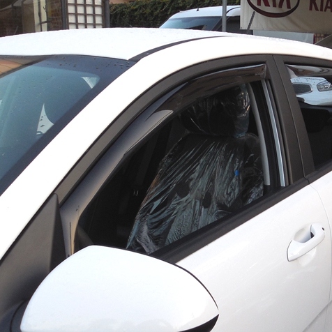 Deflettori anteriori fissaggio standard