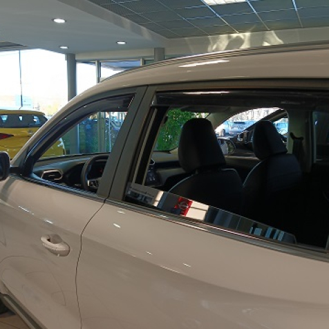 Windabweiser für vordere und hintere Fenster