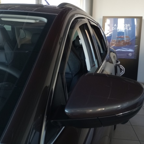 Windabweiser für vordere Fenster standard Fixierung