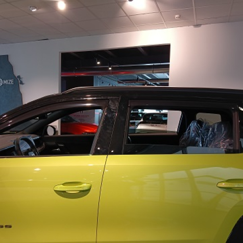 Windabweiser für vordere und hintere Fenster