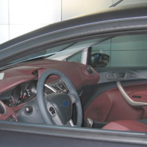 Windabweiser für vordere Fenster standard Fixierung