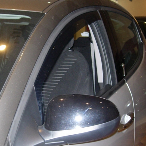 Windabweiser für vordere fenster  standard fixierung